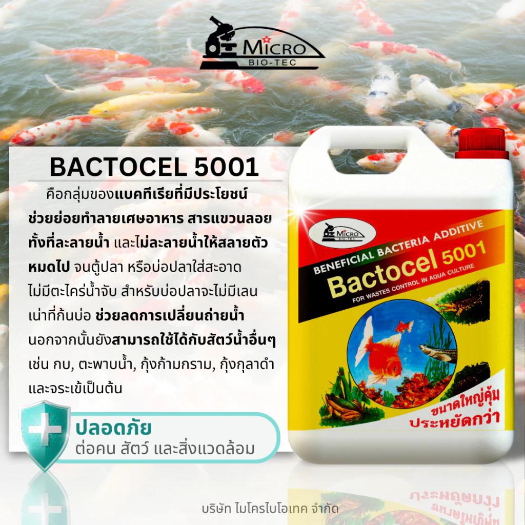 แบคโตเซล 5001 (5 ลิตร) - Image 7
